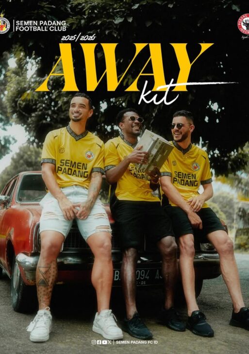 Jersey Away-Kuning Semen Padang FC 2025/2026